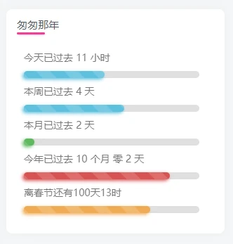 图片[1]-子比主题美化-给子比侧边加一个人生倒计时-项目资源网